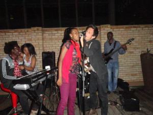 perfoming at lets go jozi Johannesburg